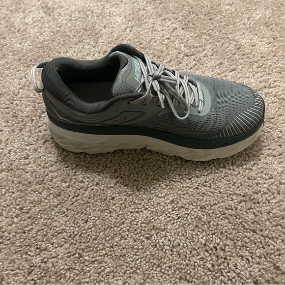 Hoka One One Bondi 7 X-Wide Gray Men’s Size 9 - Picture 8 of 16